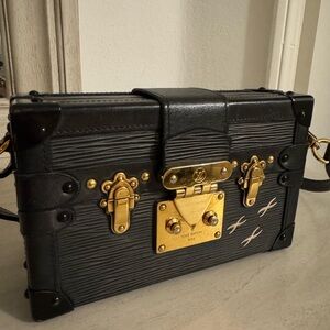 Black and Gold Designer Men's Bag